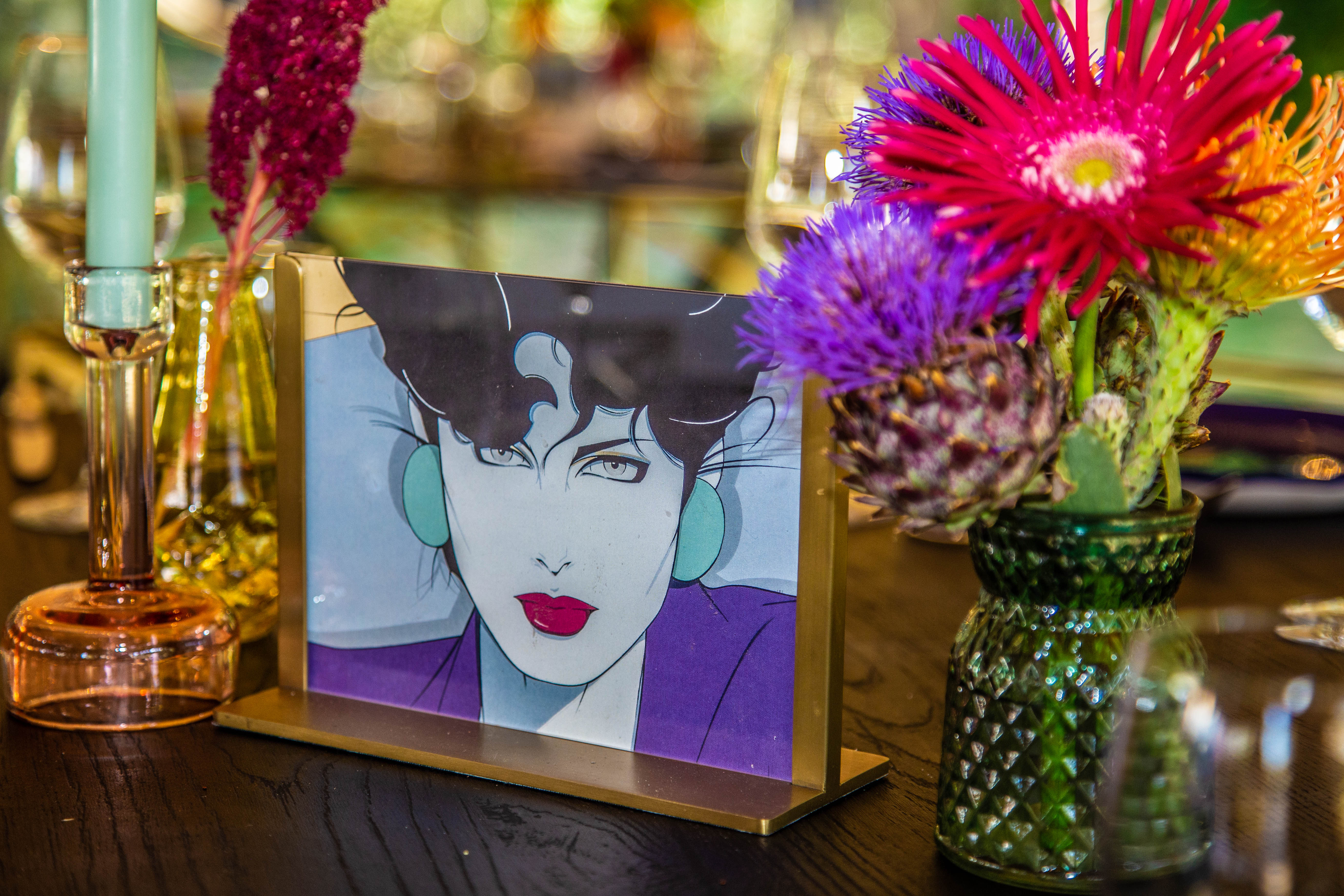Patrick Nagel - the REFLEXIon of the ‘80s - table setting