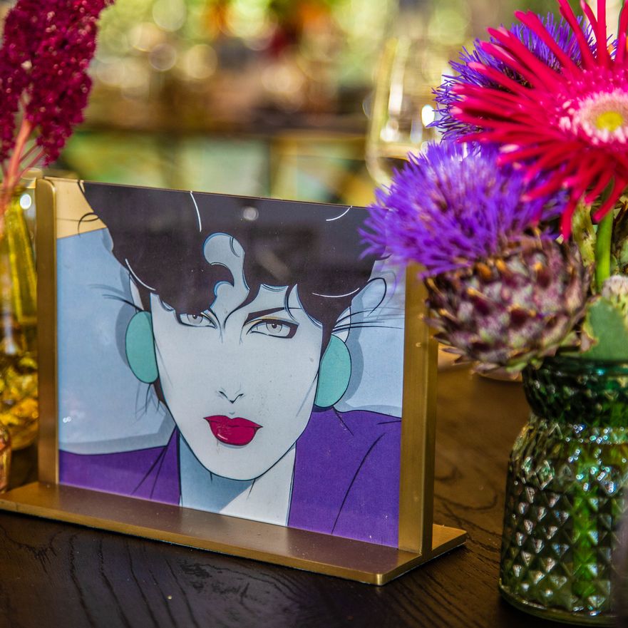 Patrick Nagel - the REFLEXIon of the ‘80s - table setting
